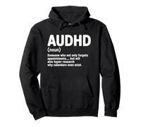 Sostantivo AuDHDH neurodivergente per la consapevolezza dell'autismo Felpa con Cappuccio