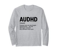 Sostantivo AuDHDH neurodivergente per la consapevolezza dell'autismo Maglia a Manica