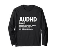 Sostantivo AuDHDH neurodivergente per la consapevolezza dell'autismo Maglia a Manica
