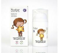 Sostar - Crema per bambini con cambio pannolino con latte d'asina biologico...