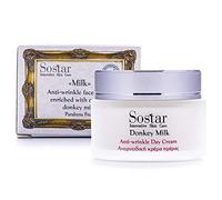 Sostar - Crema Viso Antirughe Con Latte D'asina - Crema Viso Anti-Età Naturale E Intensa Che Riduce I Segni Dell'invecchiamento (Giorno & Notte).