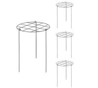 Sostegni Per Peonie Resistente,Supporti Per Piante Da Interno - 4 Pezzi Gabbia Per Piante Resistente Alle Intemperie Per Ortensie, Ortaggi, Fragole, Monstera, Pomodori Per Giardino, Serra, Letto Rialz