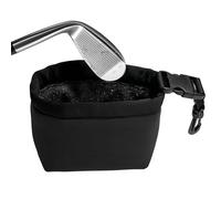 Sostegno per detergente da golf - Borsa per il lavaggio del club portatile, strumento di pulizia del fango impermeabile | Borsa per scrub da golf con cerniera durevole Spingere utility di trasporto