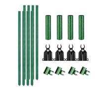 Sostegno per Piante da Interno | Clip DIY resistente alle intemperie - Kit Tutori e da Giardino | per Esterno Giardino Frutteto Cetrioli Ortaggi Fiori