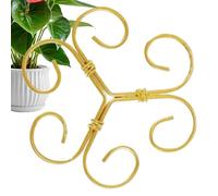 Sostegno per Piante | Sostegni Regolabili In Ferro Riutilizzabili - Accessori Giardino Per Balcone Casa Serra Esterno Orchidea Rosa