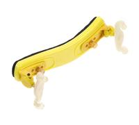 Sostegno per spalla per violino Resto in plastica Strumenti musicali Gomma accessori per violino (Color : Yellow)