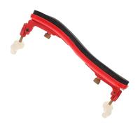 Sostegno per spalla per violino Resto in plastica Strumenti musicali Gomma accessori per violino (Color : Red)