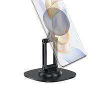 Sostegno Per Telefono Da Scrivania, Portatile Magnetico Supporto Telefono, Regolabile In Altezza Pieghevole Supporto Girevole A 360° Per Smartphone E Tablet