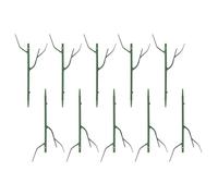 Sostegno Piante,Supporto Piante Rampicanti | Design Cespugli Finti Impilabile 10 Pezzi Griglia Decorativa per Orto Vasi Recinzione Patio - 10 Pezzi per Fiori Giardino Interno ed Esterno Casa