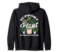 Sostenere Pianta Genitorialità Amante Piante Giardiniere Succulente Felpa con Cappuccio
