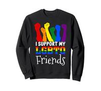 Sostengo i Miei Amici LGBTQ+ Felpa