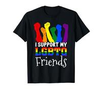 Sostengo i miei amici LGBTQ+ Maglietta