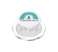 Sostengo i sopravvissuti alla consapevolezza delle aggressioni sessuali Boho Rainbow PopSockets PopGrip per MagSafe