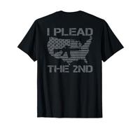 Sostengo Il Secondo emendamento - PRO Gun Rights AR15 USA (Back) Maglietta