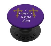 Sostengo Papa Leone. PopSockets PopGrip Adesivo