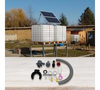 Sostenibile per giardinaggio con set completo di raccoglitori pioggia 115 mm