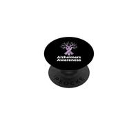 Sostenitore della consapevolezza dell'Alzheimer Badante per la salute del cervello PopSockets PopGrip Adesivo