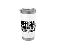 Sostenitore ufficiale della squadra della guardia del corpo delle cheerleader Bicchiere termico in acciaio inox doppia parete