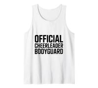 Sostenitore Ufficiale della Squadra della Guardia del Corpo delle Cheerleader Canotta