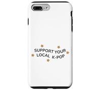 Sostieni il tuo abbigliamento per fan K-Pop locale KPOP regalo per gli amanti della musica Custodia per iPhone 7 Plus/8 Plus