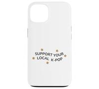 Sostieni il tuo abbigliamento per fan K-Pop locale KPOP regalo per gli amanti della musica Custodia per iPhone 13