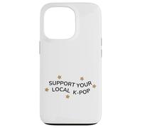 Sostieni il tuo abbigliamento per fan K-Pop locale KPOP regalo per gli amanti della musica Custodia per iPhone 13 Pro