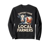 Sostieni il tuo mercato degli agricoltori locali Felpa