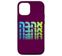 Sostieni Israele Ahava Amore Ebraico Ebraico Fede Nazione Custodia per iPhone 12/12 Pro