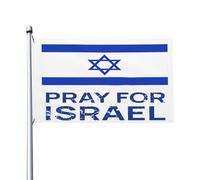 Sostieni Israele, prega per Israele, bandiera da giardino per tutte le stagioni, striscione da giardino per decorazioni da giardino, decorazioni per esterni, stampa fronte-retro