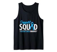 Sostieni la consapevolezza del Cancro alla prostata Sopravvissuto Guerriero Uomini Donne Canotta