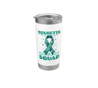 Sostieni la consapevolezza della sindrome di Tourette Squad Bicchiere termico in acciaio inox doppia parete