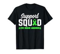 Sostieni la squadra Green Ribbon Fighter per la sensibilizzazione sulla malattia di Lyme Maglietta
