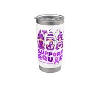 Sostieni la squadra Lupus Awareness Ribbon Hope Fighter Bicchiere termico in acciaio inox doppia parete