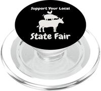 Sostieni la tua vita agricola di campagna fiera dello stato locale PopSockets PopGrip per MagSafe