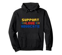 Sostieni Love Advocate Unity Pace Gentilezza Felpa con Cappuccio