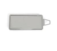 Sostituire il coperchio Visiera Parasole Per Specchietto Retrovisore Per Trucco, Colore Nero, Grigio E Beige, Per W220 Classe S, A2208100110(Titanium,Left)