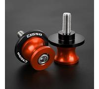 Sostituire il supporto Accessori Moto Forcellone Bobine Cursori Altalena Vite Supporti Per HONDA CX650 CX 650 CX650E CX650C 1982 1983 1984 1985(Orange)