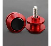 Sostituire il supporto Accessori Moto Forcellone Bobine Stand Vite Cursore Per HONDA CB599 CB600F HORNET 1998-2004 2005 2006(Red)