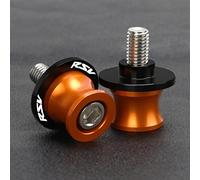 Sostituire il supporto Per Aprilia RSV R 1000 MILLE 1999-2003 2004 2005 2006 2007 2008+ Supporto Per Moto Vite Forcellone Bobine Slider Stand Viti(Orange)