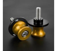 Sostituire il supporto Per YAMAHA FZ1 Per FAZER 2001-2008 2009 2010 2011 2012 2013 2014 2015 CNC Moto Forcellone Bobine Slider Stand Viti(Gold)