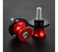 Sostituire il supporto Per YAMAHA FZ1 Per FAZER 2001-2008 2009 2010 2011 2012 2013 2014 2015 CNC Moto Forcellone Bobine Slider Stand Viti(Red)
