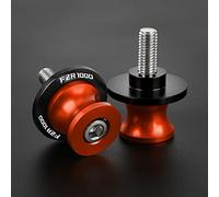 Sostituire il supporto Per YAMAHA FZR1000 1987 1988 1989 1990 1991 1992 Accessori Moto CNC Forcellone In Alluminio Bobine Slider Viti Per Cavalletto Posteriore(Orange)