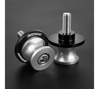 Sostituire il supporto Per YAMAHA SR 500 SR500 1978-1984 1985 1986 1987 1988 1989 1990 1991 Accessori Moto Forcellone Bobine Cursore Supporto Posteriore Viti(Silver)