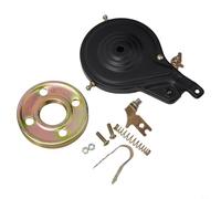 Sostituire il vecchio freno posteriore della bicicletta con freni a tamburo in acciaio da 90 mm per Japan Bike (90 mm nero)