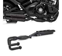 Sostituire lo scarico Per Kawasaki Per Vulcan SEN650 ABS 2017-2022 2021 2020 2019 2018 Silenziatori Slip-on In Acciaio Inossidabile Per Moto Doppio Tubo Di Scarico Marmitta Con Scudo Termico