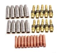 Sostituisci facilmente le parti usurate con questo pacchetto essenziale di materiali di consumo per un totale di trenta (15AK 1 mm)