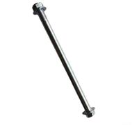 Sostituisci il mozzo anteriore della tua bicicletta elettrica con adattatore in acciaio per asse passante da 12 mm, facile compatibilità (12 x 205 mm)