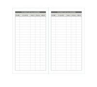 Sostituisci il taccuino rilegato all'interno con un libro finanziario classico e nostalgico con personalità squisita