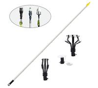 Sostituisci Lampadina per Soffitti Alti. Include Asta di Prolunga Telescopica.