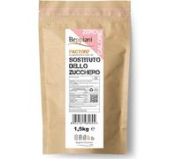 Sostituto dello zucchero professionale per dolci 1,5 Kg Beppiani - 0kcal - stesso potere dolcificante e consistenza dello zucchero da cucina, adatto per diabete e diete ipocaloriche - contro la carie